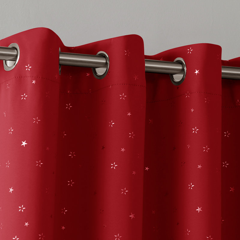 Ebern Designs Valirie Polyester Blackout Curtain Pair & Reviews Wayfair